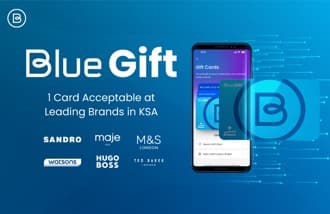 Blue Gift eCard