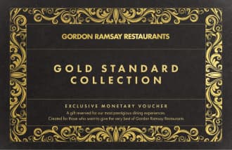 Gordon Ramsay Restaurants: The Gold Standard Collection Gift Card