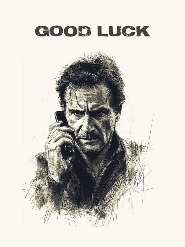 Liam Neeson Taken Funny Taken2 Card