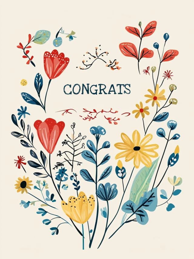 Flowers Card
