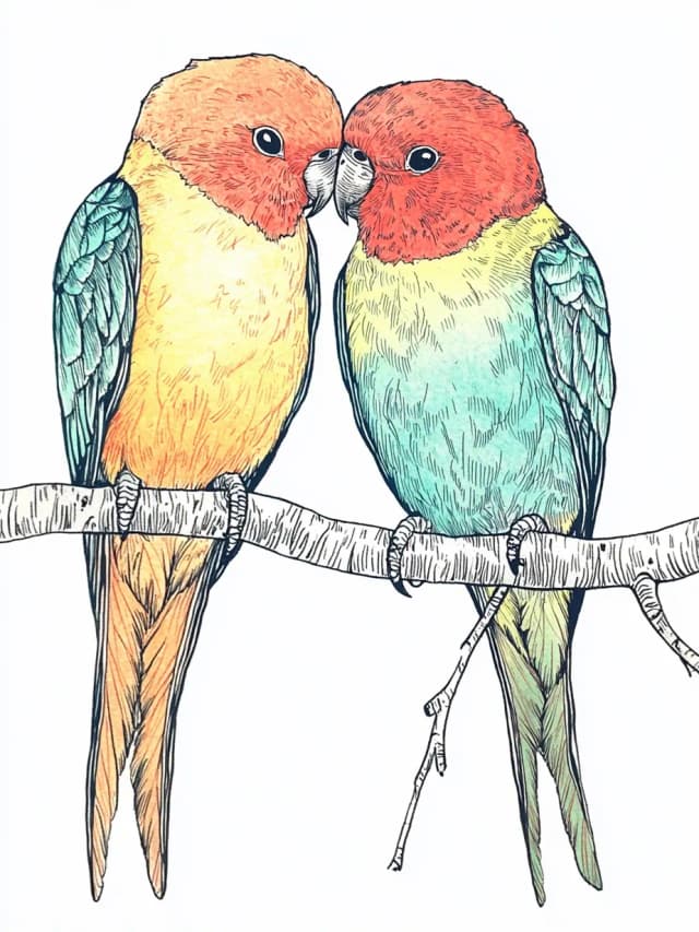 Love Birds Card