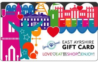 East Ayrshire Gift Card - Town & City Gift Cards