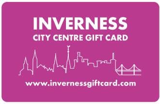 Inverness City Centre Gift Card - Town & City Gift Cards