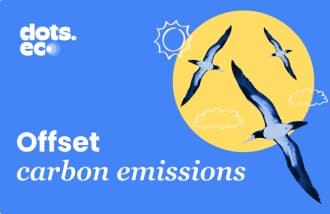 Dots.eco - Offset 10 kgs of CARBON EMISSIONS UK
