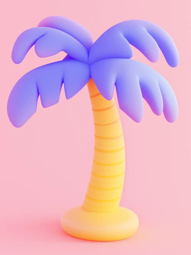 Palm Tree Card