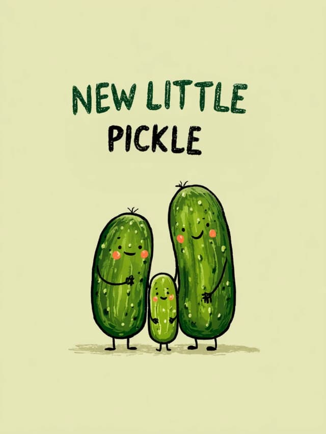 New Little Pickle Card