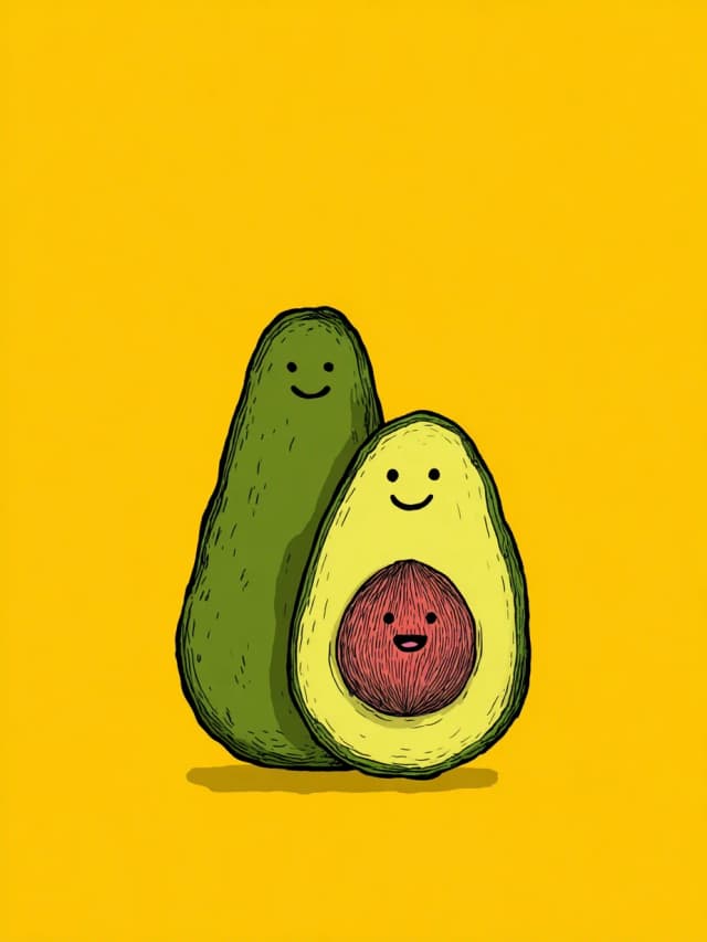 Advocado Baby Card