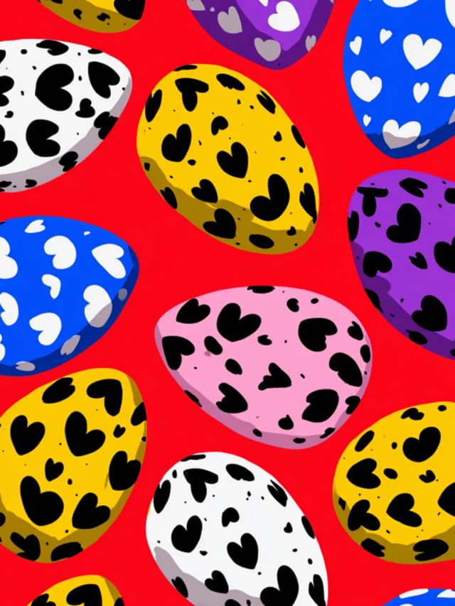 Easter Eggs Card